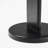 Kielle Marble Top Round End Table with Pedestal Base Versatile Color Option Small Space End Tables for Living Room-984235139-984235138