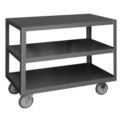 Gainsborough 72'' W Steel Top Workbench with Wheels