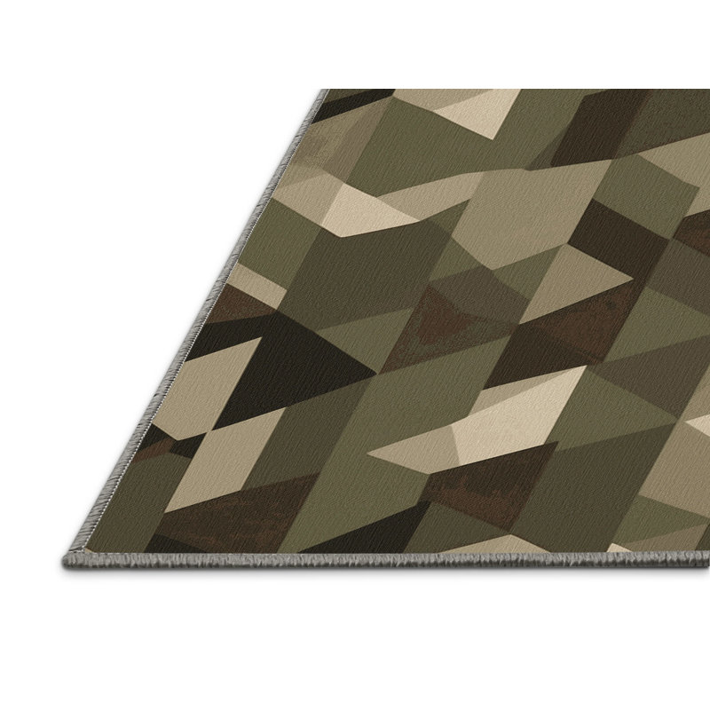 Arctic Mesh Rug, Square 3'