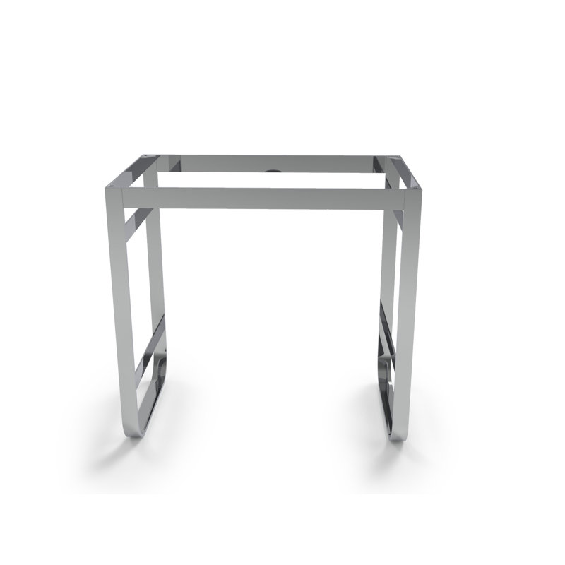 Alpha 35.25" Single Bathroom Vanity Base Only, Chrome