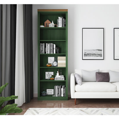 Mallouk 223 cm H x 74 cm W Standard Bookcase