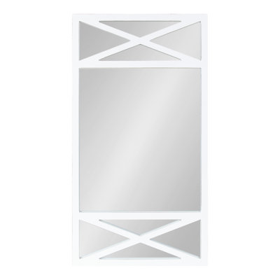 Louvonia Metal Flat Mirror