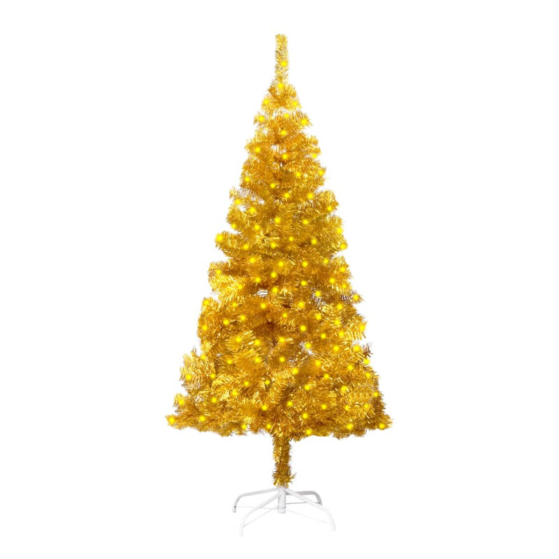Arbre de Noël artificiel avec DEL et support, 4'