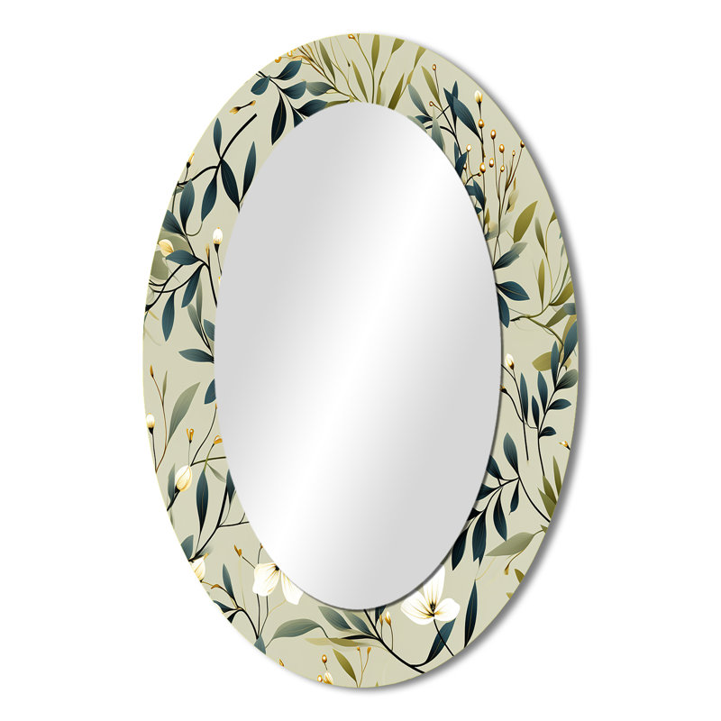 Miroir mural zen, H 36 po x l 24 po