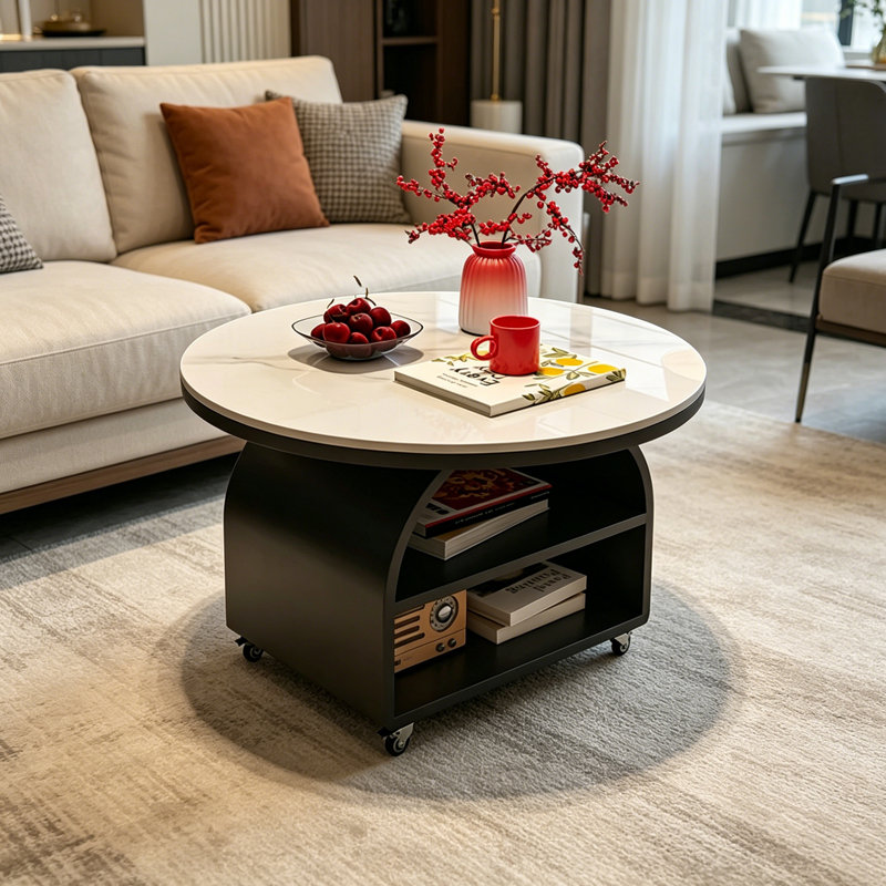 1 table basse simple, H 18,5 po x L 27,55 po x l 27,55 po, Gris