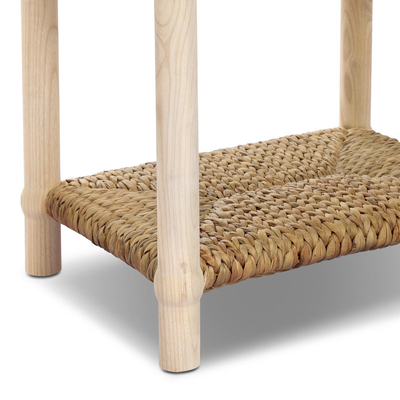 Gabriella End Table, Light Natural Sungkai