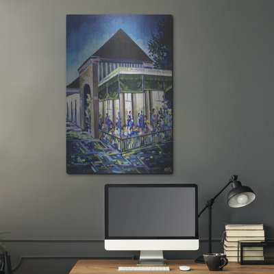  'Cafe Du Monde - New Orleans' by ADEL Metal Wall Art, 24" x 36"
