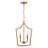 Ilvo Metal 4-Light Candelabra Chandelier