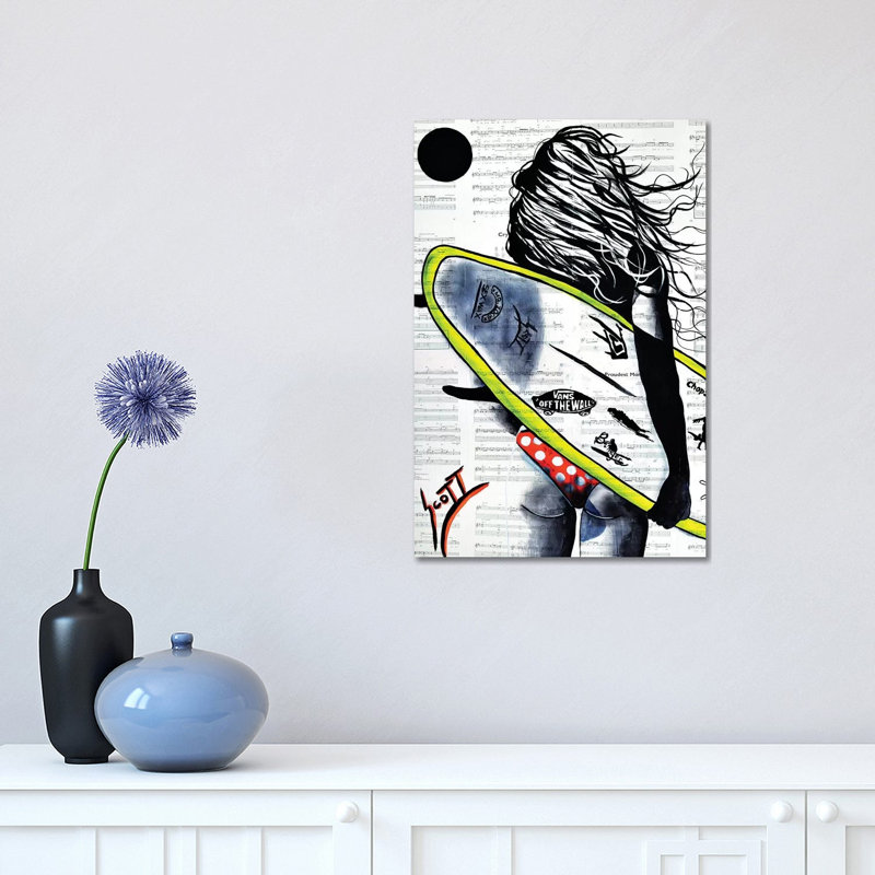 Beach Calling by Brandon Scott - Print on Canvas, 101.6 cm H x 66.04 cm W x 3.175 cm D, Wrapped Canvas