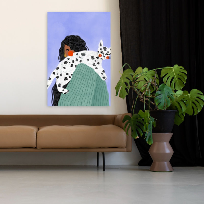 Art contemporain, art abstrait contemporain, H 48 po x l 32 po