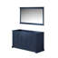 Ensemble de meuble-lavabo double 60 po X P 22 po D et 58 po Miroir-117984825