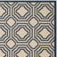 Tapis intérieur / extérieur bleu marine / gris Arneshia-280571613