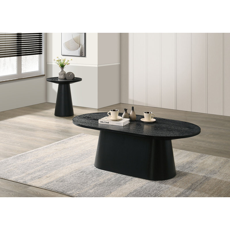 Ensemble de tables basses 2 pièces Ailun, Noir