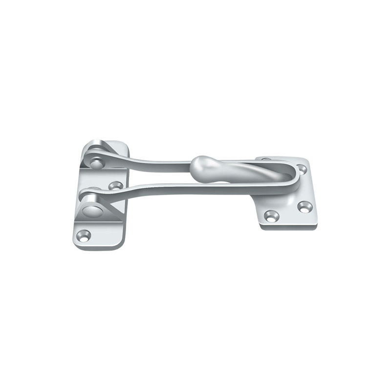 Deltana DG425U26 4" Door Guard in Polished Chrome, Polished Chrome