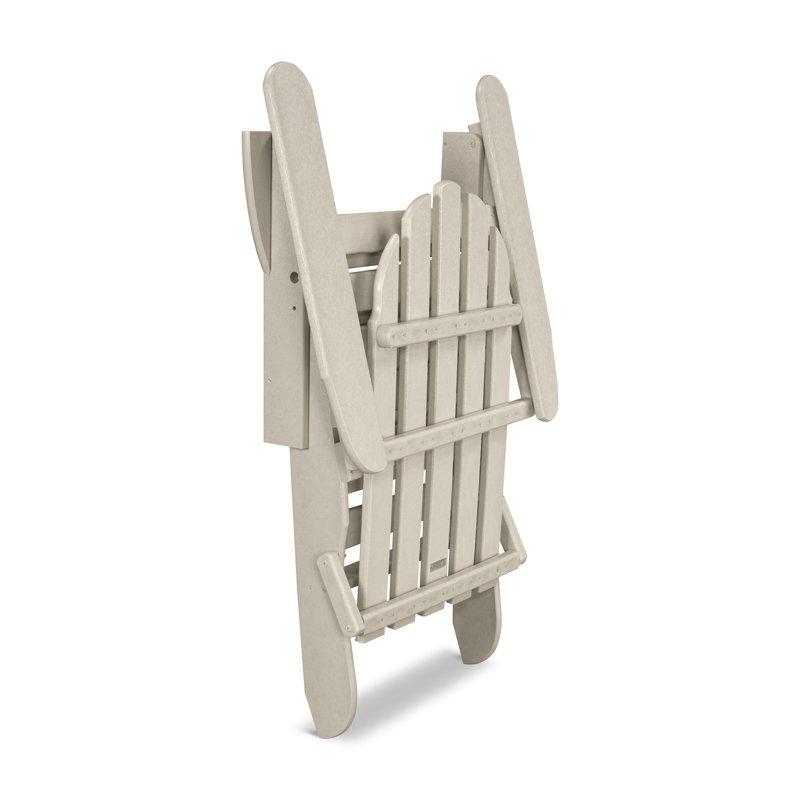 Chaise Adirondack d'extérieur en PEHD Classics, Sable