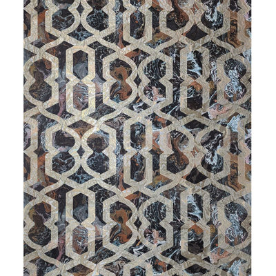 Papier peint Brenna Gray Coper