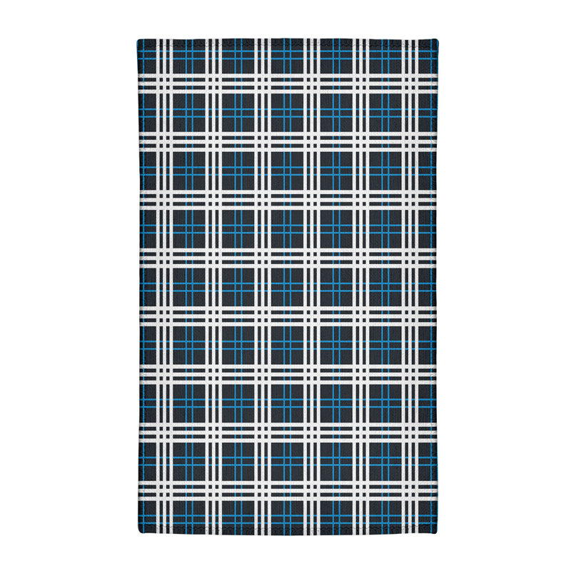 Plaid Indoor Rug, Rectangle 4' x 6'