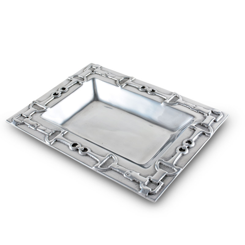 Equestrian Metal Decorative Tray