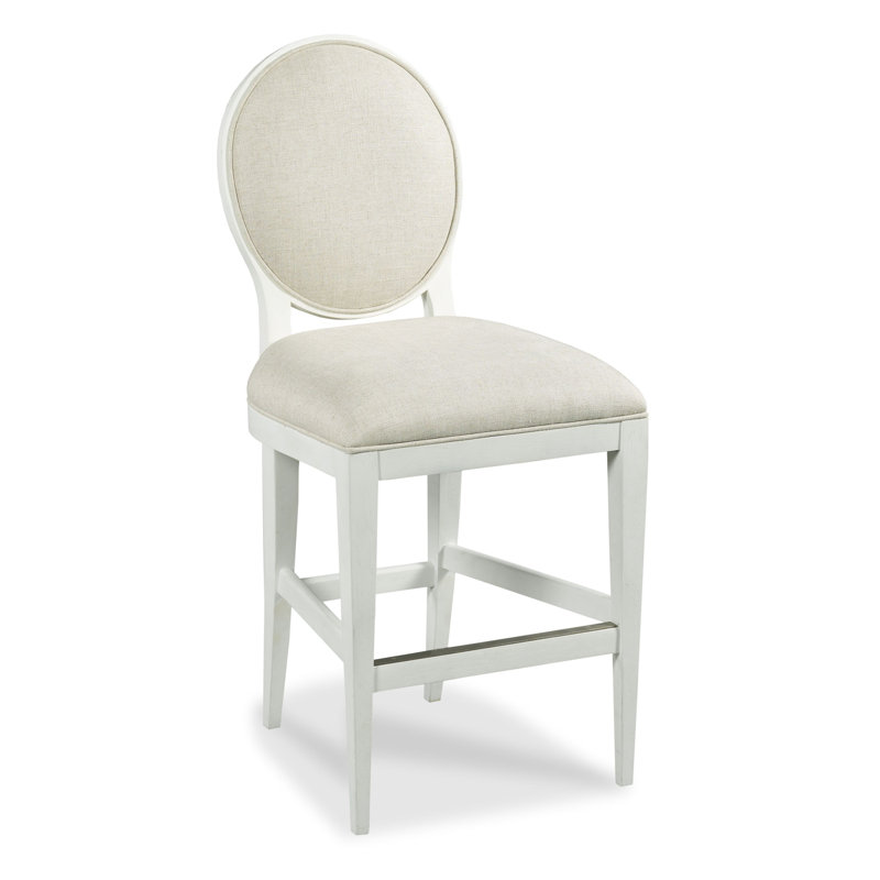 Tabouret de bar et de comptoir Ovale, Tabac, Tabouret de bar (siège d'une hauteur de 31 po)