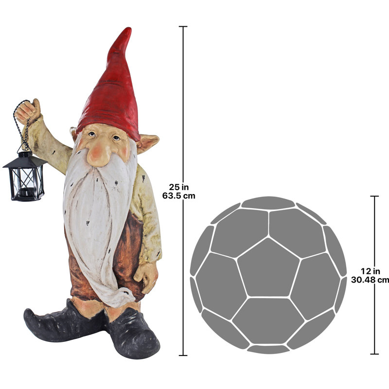 Gnomes Weather Resistant UV Resistant Polyresin Garden Statue
