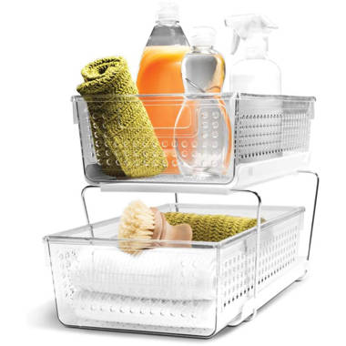 Madesmart Two Level Storage Baskets & Dividers