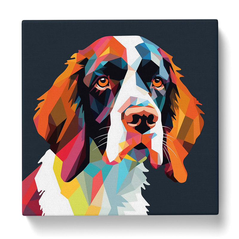 English Springer Spaniel Constructivism No.5 - No Frame Print