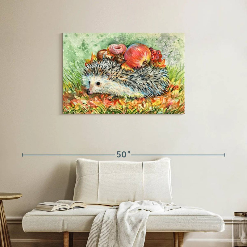 Brampt Hedgehog, 24" H x 36" W