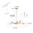 Cassimere 6 - Light Dimmable Chandelier