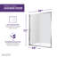 Porte de douche coulissante simple l 60" x h 72" Halberd Series-49718881