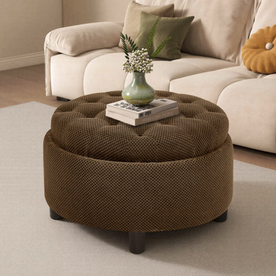 Table basse avec repose-pieds et rangement Modern