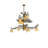 Destynee 12 - Light Dimmable Geometric Chandelier