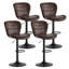 Adjustable Height Counter Stool with Metal Frame-1853004364-1853004366
