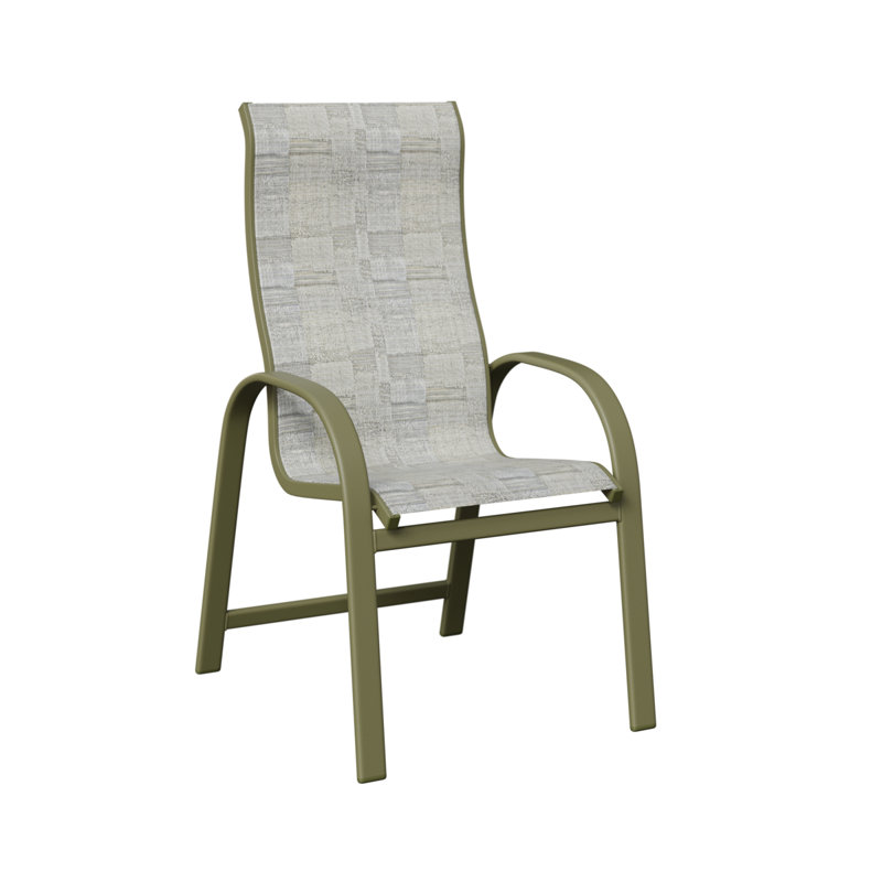 Chaise berçante à haut dossier berlinois Berlin Gardens, Solido Luxe, Vert sauge