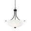 Luminaire suspendu à trois lumières Geary de Génération Lighting -1486611583-1486611578-1486611579