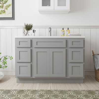 48'' Single Bathroom Vanity Base Only