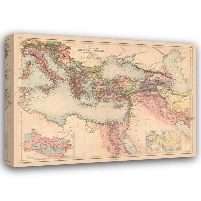 Art sur toile tendue Astoria Grand Black Gallery, H 14 po x l 18 po