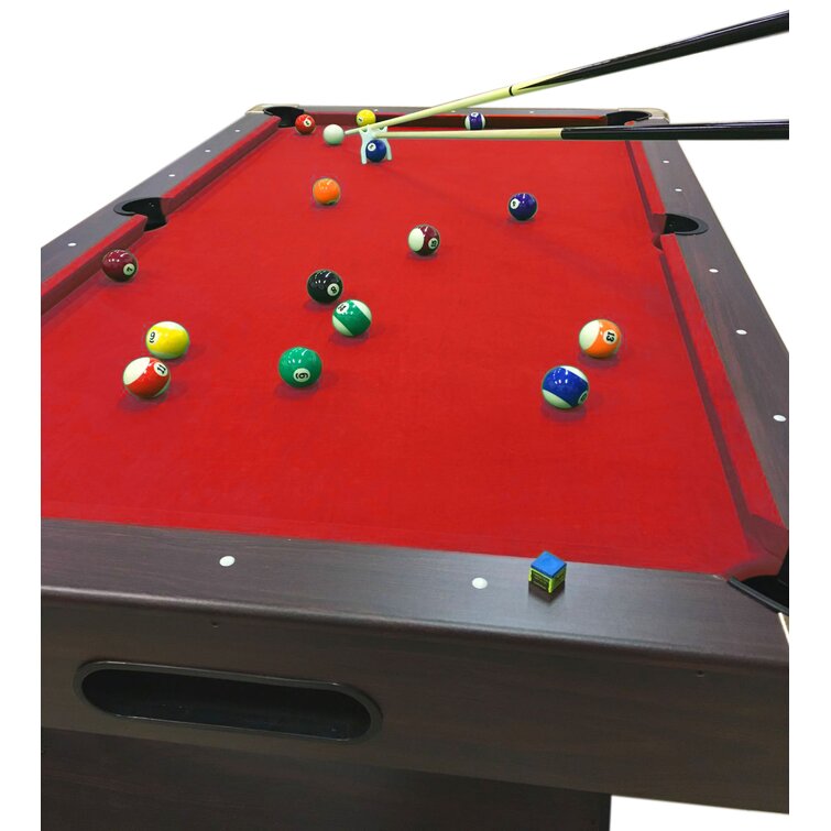 Simba - BILLARD AMERICAIN 7FT Snooker table de billard mod.Blue Sky avec  COUVERTURE EN BOIS INCL - Mesure 188 x 96 cm - Tables de billard - Rue du  Commerce