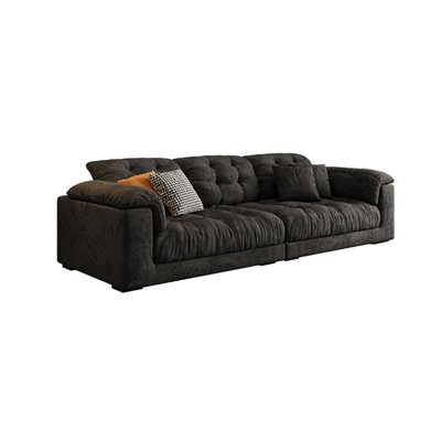 Simple casual flannelette sofa