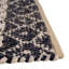 Tapis géométrique ivoire en jute et sisal tissé à plat à la main-1162197901