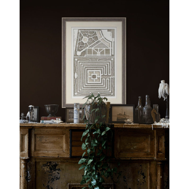 A Garden Design 7 Print by Studio L57 Nouvelle, 60.25" H x 40.25" W