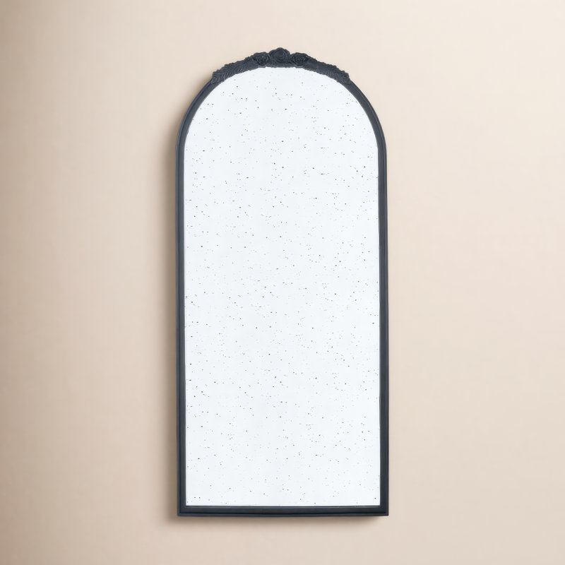 Langosta Mirror, 42"H x 23"W, Black