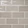 Carreau de mosaïque en porcelaine 2,5 po x 5 po Marin