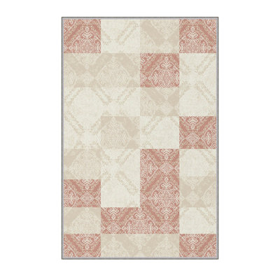 Premium Hall Carpet (2.6 x 9.8 ft), 100% Polyester, 0.3 in Pile Height | Antibacterial, Non-Slip Underside, 3D Digital Print | Machine Washable, Durable, Ideal for Home & Office, Easy Maintenance