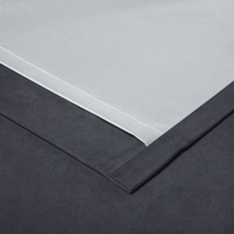 Crellin Blackout Curtain Single Panel, Marine, 52" W x 84" L