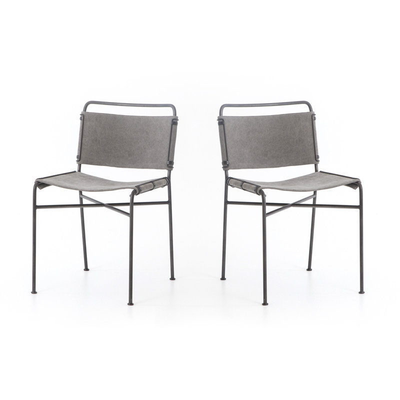 Loralee Upholstered Dining Chair, Gray