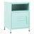 VidaXL Nightstand Steel Medium Adjustable Feet Nightstand-675048697-699327600