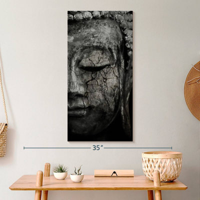 Bouddha méditant sur toile