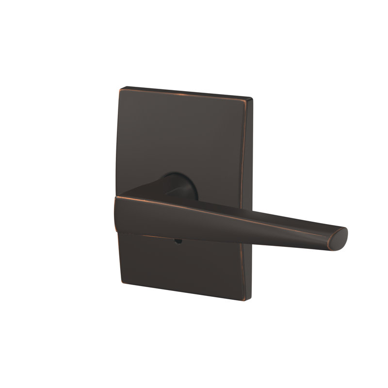 Eller Non-Turning Lever with Century Trim, Aged Bronze