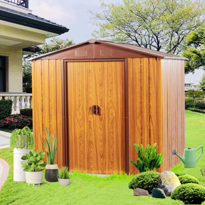 Outdoor Metal Storage Shed