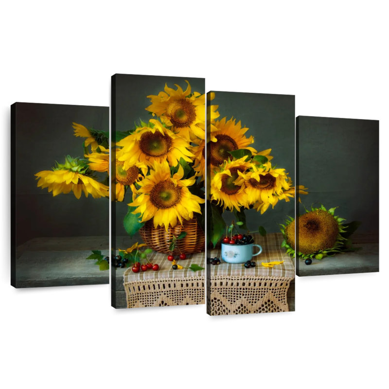 Harnek Rustic Sunflowers And Cherries